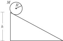 This demonstration shows the translational velocity of a ball, projected in 2d, as it moves down a ramp. Ball Rolling Down An Incline And Dynamics In General Physics Stack Exchange