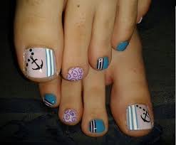 Most of the nails are painted in glossy black and there 40. 53 Strikingly Easy Toe Nail Designs 2021
