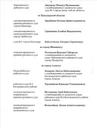 Указом также назначены и освобождены от занимаемых должностей ряд судей и руководителей различных судов в регионах беларуси. Ukaz Prezidenta Rk O Naznachenii Sudej Analiticheskij Internet Portal