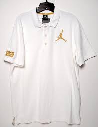 Black And University Gold Polo Shirt Nike Air Jordan Polo Golf Shirt White Gold Jumpman Size M Medium Golf Shirts Athletic Shirts Shirts Tops