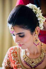 12 Inspirational Indian Bridal Hairstyles For Summer 2014 Weddings Indian Wedding Hairstyles Indian Hairstyles Bride Hairstyles