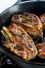 Turn them to coat in marinade and press the marinade into the chops. Lamb Chops With Garlic Herbs Jessica Gavin