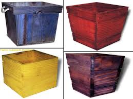 Aguilas en madera pintadas a mano. Cajas De Madera Para Fruta Abc Pack