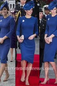Kate Middleton Blue Long Sleeves Short Party Bodycon Dress Royal Canadian Tour Tcd7437 Kate Middleton Dress Bodycon Dress Parties Royal Blue Dress Outfit
