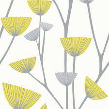 Schoner Wohnen Dandelion Grey White Yellow Wallpaper Departments Diy At B Q Yellow Wallpaper Wallpaper Design Pattern Grey White Yellow Wallpaper