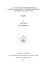 Kursus intensif kaedah mengajar readeasy 4 ogos 2019tempat : Pdf An Analysis Of English Lesson Plan Academic Year 2012 2013 At The First Semester Of Mas Darul Ulum Banda Aceh Mulyani Anwar Academia Edu