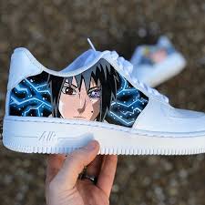 Custom Art Promoter On Instagram Naruto Af1 Comment What You Think Custom Shoes Naruto Shoes Nike Shoes Blue