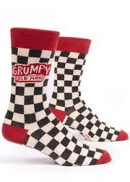 I'm a grumpy old man too old to fight too slow to run funny men sticker. Grumpy Old Man Socks For Men Funny Saying Men S Socks For Grumps Cute But Crazy Socks