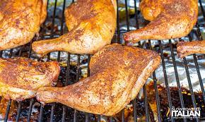 Smoked Chicken Quarters Video