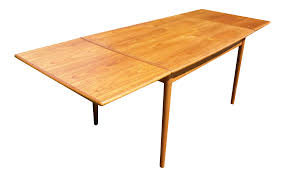 This Vintage Danish Modern Teak Extension Dining Table Features 2 Pull Out Extending Leaves Has The Most Incredible Extension Dining Table Dining Table Table