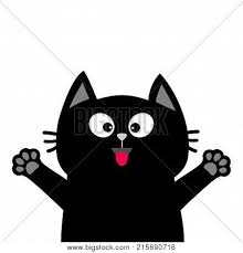Find cats and kittens for adoption at the michigan humane society. Black Cat Face Head Vector Photo Free Trial Bigstock