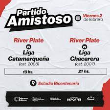 Partidos amistosos de las inferiores de River en el Estadio Bicentenario -  Catamarca Radio y Televisión