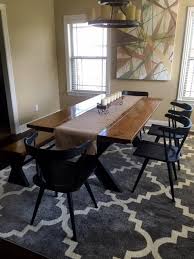 Black metal 3 piece dining set with haze oak finish wood top (53 in. Danish Black Oak Dining Chair By James And James James James