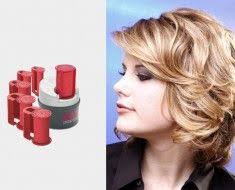 This styling tool has 12 ion hot rollers that curl your hair while nourishing each strand. Best Hot Rollers For Short Curly Thick Hair Thick Hair Styles Curly Hair Types Hot Rollers
