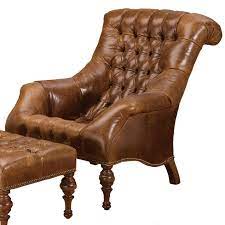 The accent chair and footstool provide you extra comfort, which you can lounge in and put your feet up. Wesley Hall Accent Chairs And Ottomans Traditional Upholstered Chair With Scroll Back Story Lee Furniture Upholstered Chairs