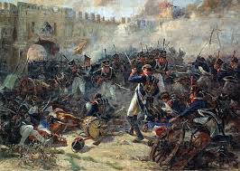 The Battle Of Smolensk The First Major Battle Of The French Invasion Of Russia Took Place On August 16 18 1812 Between 17 Geschiedenis Militair Afbeeldingen