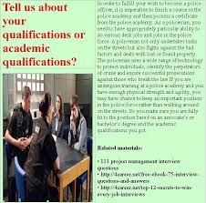 Related Materials 80 Police Interview Questions Ebook Interviewquestionsebooks Com Interview Questions Police Officer Job Description This Or That Questions