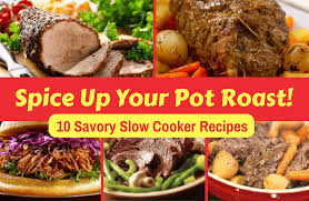 Cooked with carrots, potatoes and garlic with horseradish. Crank Up The Flavor With Crock Pot Roast Spices Sparkpeople