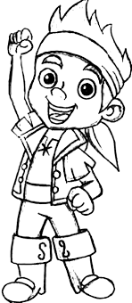 23 jake and the never land pirates printable coloring pages for kids. Jake The Leader Of Never Land Pirates Coloring Page Kids Play Color