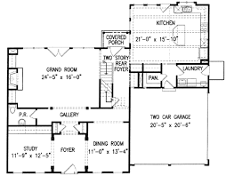 Garden and back porch of the house has a total area of 9 square meters. Colonial Style House Plan 4 Beds 3 5 Baths 2936 Sq Ft Plan 54 150 Houseplans Com