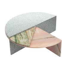 Piece Of The Pie Coffee Table In Portuguese Pink Marble By Jonathan Zawada In 2020 Marble Furniture Perfect Coffee Table Furniture