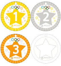 La jeune nageuse de 20 ans n'y croit encore pas. Realiser Colorier Des Medailles Olympiques Avec Wesco Olympische Spiele Kinder Medaillen Basteln Olympische Medaillen