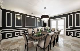 It actually can be separated into three pieces allowing flexibility for its use. Jason Derulo S Dining Room Jason Derulo S Florida Mansion Lonny