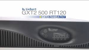 Liebert Gxt2 500 Rt120 Battery Replacement Youtube