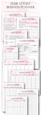 Pink Hair Stylist Printable Business Forms Hair Stylist Client Form Appointments Client Hair Profile Hair Stylist Booking Form In 2020 Hair Salon Business Home Hair Salons Hairstylist Quotes