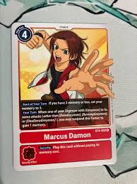 Marcus Damon BT4-092 R Digimon CCG