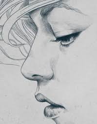 Profiles Are My Kryptonite So Hard Line Art Drawings Pencil Portrait Sketches