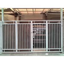 Pagar minimalis lipat dorong di tokopedia ∙ promo pengguna baru ∙ cicilan 0% ∙ kurir instan. Pintu Pagar Besi Rumah Sliding Atau Lipat Tertera Harga Per Meter Shopee Indonesia