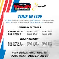 It's a big factor in terms of getting it right, said steve o'donnell, nascar's executive vice president and chief racing i'm looking forward to what's ahead. Nascar Gp Belgium Preview High Stakes At Zolder Nascar Whelen Euro Series