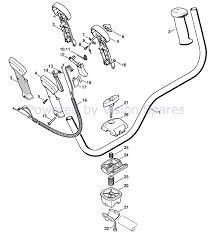 Stihl ergostart approved for fs 38, fs 45, fs 55 and. Stihl Fs 90 Brushcutter Fs90 Parts Diagram Bike Handle