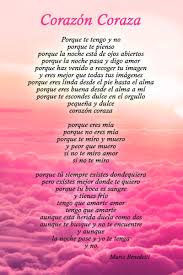 Corazon Coraza Mario Benedetti Amor Poemas De Amor Corazon Coraza Poemas De Amor Lindos