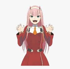Zero two (darling in the franxx), tree, human representation. Cute Zero Two Hd Png Download Kindpng