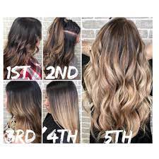 Her jet black hair has been highlighted with shades go for a subtle balayage look by highlighting your blonde hair with light blue and pink to create this. Balayage Going From Dark Brown To Blonde Novocom Top