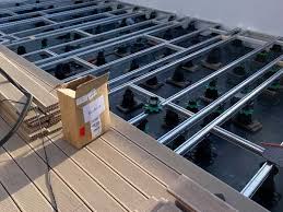 Terrassen Unterkonstruktion Aus Aluminium Trias Terrasse Unterkonstruktion Terrassenbelag Unterkonstruktion