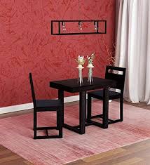 We made sure that for each set, tables and chairs have matching looks, so it's easier for you to find the right one. Tg Furniture Solid Wood 2 Seater Dining Table Set With 2 Chair For Dining Room Sheesham Wood Black Oak Finish Amazon In Furniture