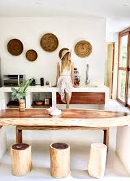 Boho Style Kitchen Una Vida Tulum Bohemian Style Kitchen Surf House Decor Interior Design Home Decor