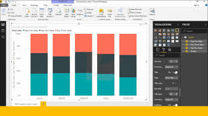 How To Create 100 Stacked Column Chart In Power Bi 100 Stacked Column Chart In Power Bi