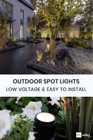 Easy To Install Outdoor Spot Lights Garden Lighting Design Outdoor Landscape Lighting Outdoor Garden Lighting