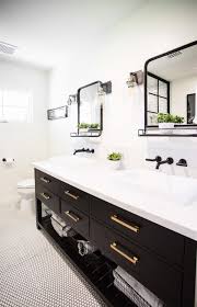 Black And White Bathroom For Our Boys