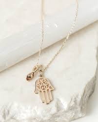 Hamsa Necklace in Memory