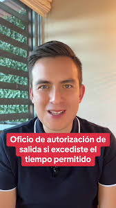 Oficio de autorización: Regresar a México sin problemas