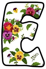 Buchstabe Letter E Alphabet Harfler Yazi Fontlari