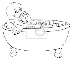 Unsere redaktion begrüßt sie als interessierten leser zum großen produktvergleich. Ente Badewanne Quietscheente Hygiene Korperpflege Fototapete Fototapeten Schaumbad Seifenblase Gummi Ente Myloview De