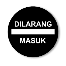 Kita juga dapat mendisiplinkan diri ketika menggunakan jalan raya. Papan Tanda Pintu Dilarang Masuk Sign Dilarang Masuk Shopee Indonesia
