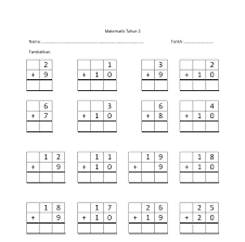 Kedua asesmen baru ini dirancang khusus untuk fungsi pemetaan dan perbaikan mutu. Contoh Soalan Latih Tubi Matematik Tahun 3 Soalan V