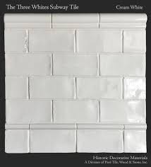 This is an intrinsic characteristic in all ceramic tiles, and particularly in handcrafted tiles. Historic Whites Glazed 3 X 6 Subway Tile Chair Rail Molding Kitchens Historic Decorative Materials A Division Of Pave Tile Wood Stone Inc